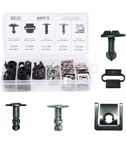 Briny River Kofferraum-Clips Für Audi Q3 A7 A5 - 2er Set Ersatzclips 8U0867931A