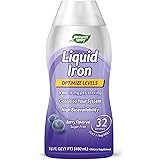 Nature's Way Wellesse Liquid Iron, Fast Absorbing, 16 Fluid Ounces, Natural Berry Flavor