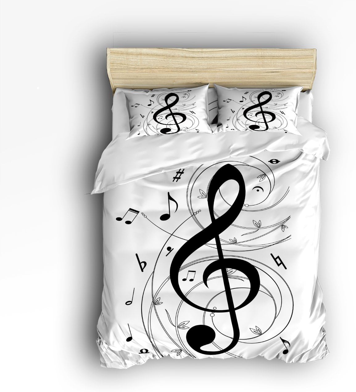 childrens black and white bedding
