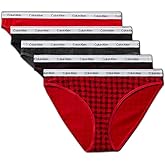 Calvin Klein womens Modern Logo Bikini 5-pack