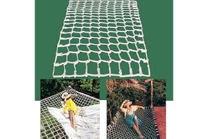 White Polyester Outdoor Hammock Net,Scenic Area Safety Anti-Fall Nets Props Netting for Photographing,Patio Fall Arrest Prote