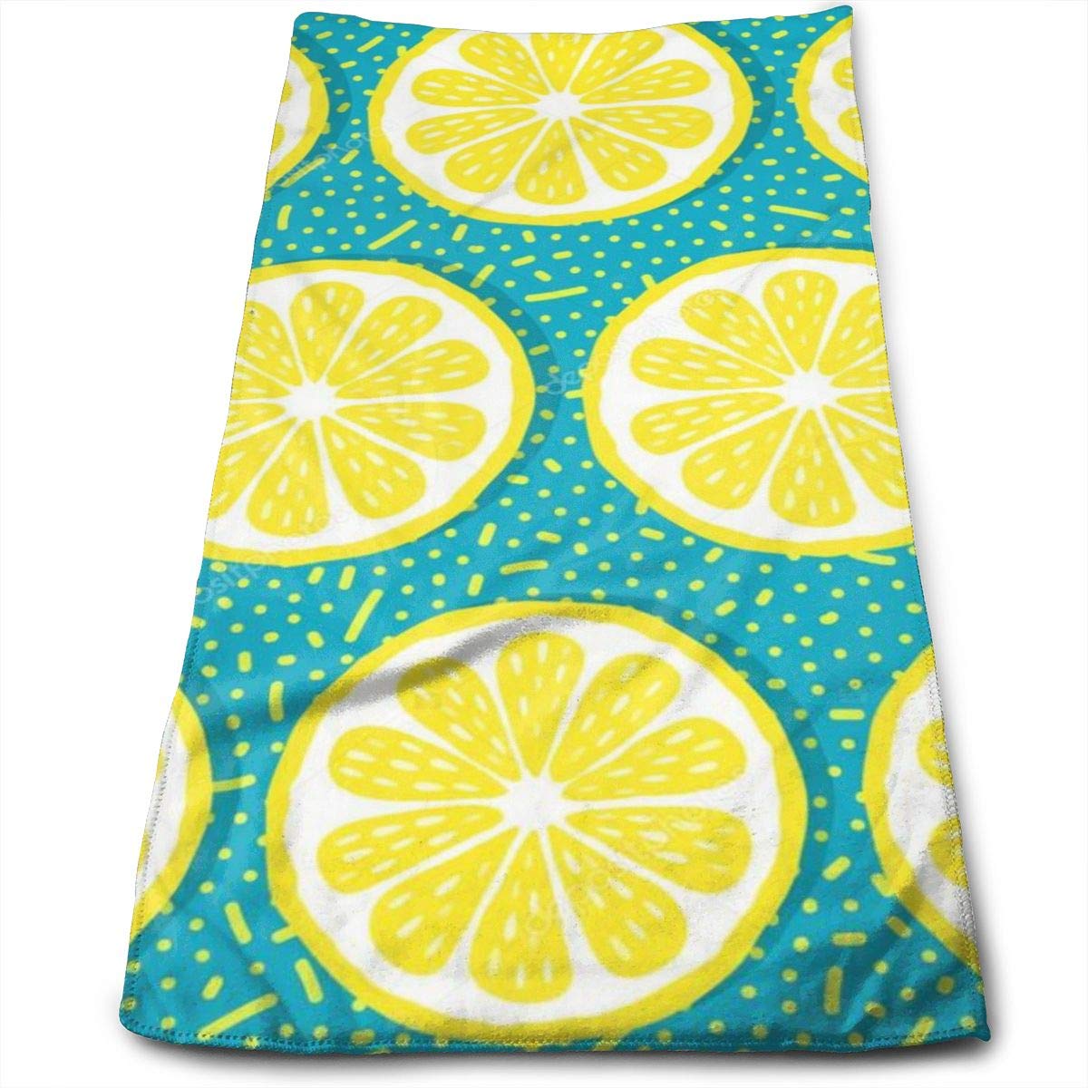 Lemonsvector Slices Lemon Nature Hand Towels Dishcloth