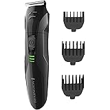 Remington PG6015A Rechargeable Stubble and Beard Trimmer, Black