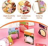 Qufiiry 32 Packs Cartoon Sticky Notes 640 Sheets Animal Set 20 Sheets per Pad view 5