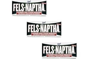 Fels Naptha Laundry Bar and Stain Remover, 5.5 Ounce - Pack of 3