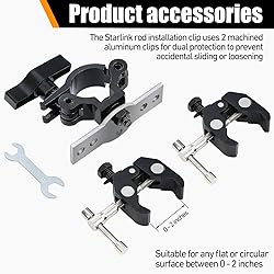 Starlink Mounting Kit,Starlink Mount Clamp Works
