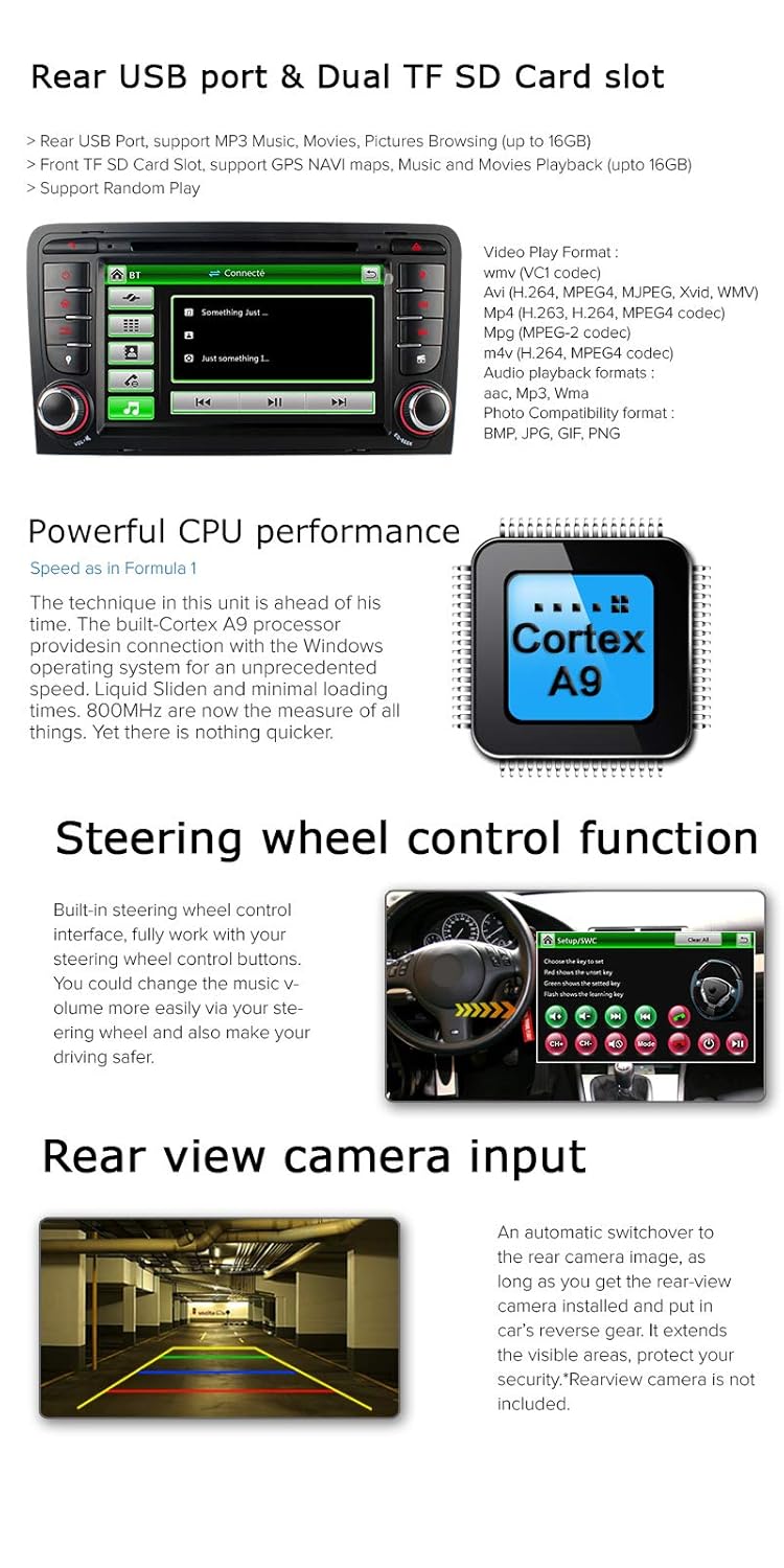 IAUCH 7 Double DIN Autoradio Stéréo GPS Navigation avec ... IAUCH 7 Double DIN Autoradio Stéréo GPS Navigation avec ... -