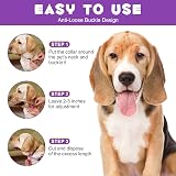 Bieyoc Calming Collar for Dogs 3 Pack Adjustable 60 Day Duration view 6