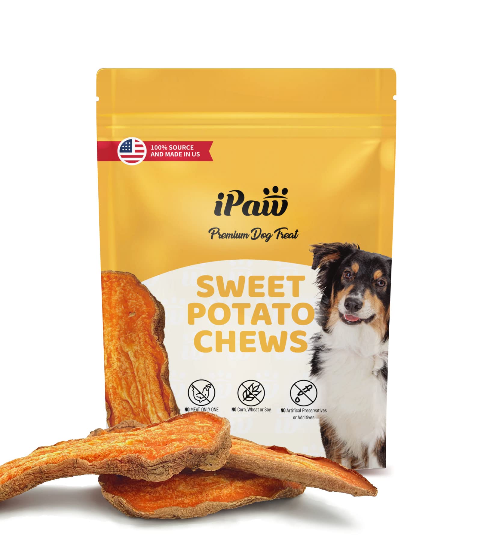 iPaw 犬 おやつ 犬用干し芋 さつまいも (us227g) の商品画像
