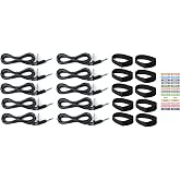 Silverline Audio 10 Cable Connection Kit for eDRUMin 8 MIDI Drum Trigger Interface