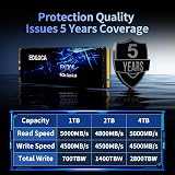 Ediloca EN705 1TB NVMe PCIe Gen4 M.2 2280 SSD for PS5 Laptops PCs view 8