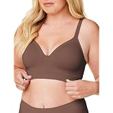 Bravado Designs Muse Seamless and Wireless Padded Everyday Bra | Deep V-Neckline | A to F Cups