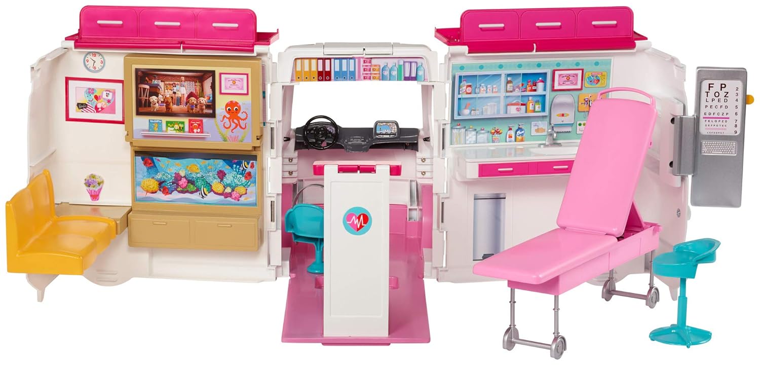 Best Barbie Christmas Gifts for Kids - The Ultimate Guide Barbie Care Clinic Vehicle