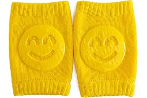 1 Pair Baby Crawling Anti-Slip Kneepads Infants Elbow Cushion Knee Pads for Adjustable