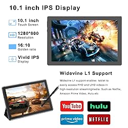 HOTTABLET 10" Android 15 Tablet, 12(4+8Expand) GB