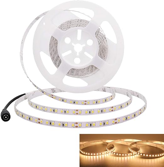 JOYLIT Tiras LED 12V Verde 300 LEDs SMD5050 5 metros IP20 No impermeable