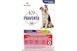 Parapet K9 Praventa 360 for Large Dogs, 1 Tube