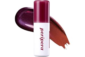 Peripera Ink Peel Off Lip Stain - Long Lasting, Transfer-Proof, Waterproof Korean Lip Tint with Color-Changing Peel-Off Formula (01 BLACK CHERRY)