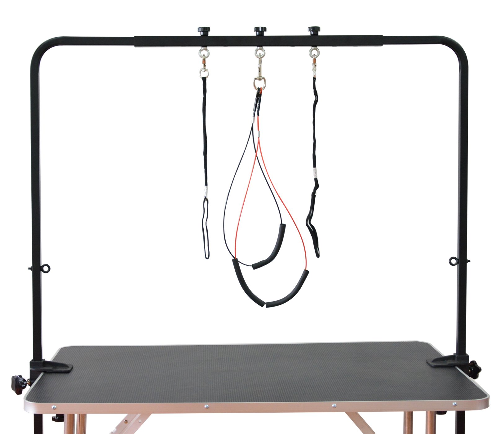 SHELANDY Adjustable Overhead pet Grooming arm with Clamps and Harness