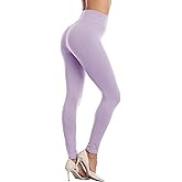 LIGHTBACK Women's Workout Leggings High Waisted Stretchy Leggings Soft Ankle Length Yoga Pants Gym Tights