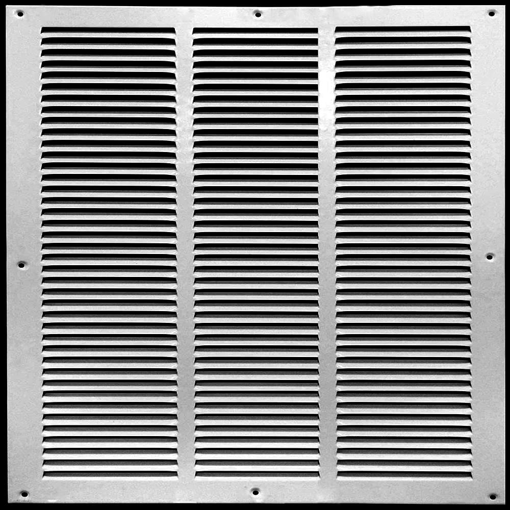 bimiti Air Vent Grille Cover 600 X 600mm Ventilation Grille, Large Air Vent Cover Wall Vent Aluminum Alloy for Sidewall and Ceiling