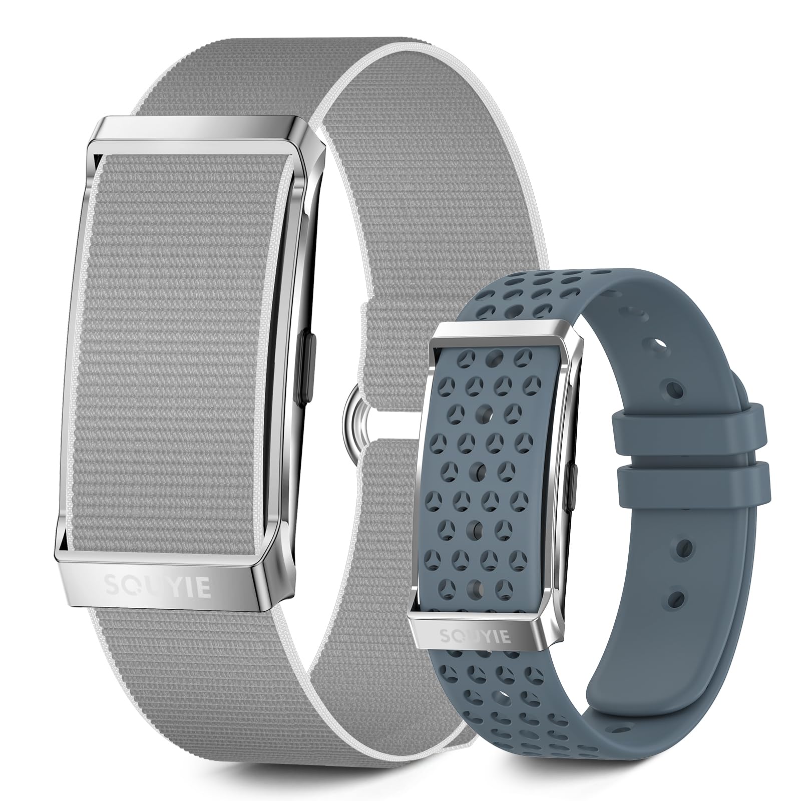 Photo 1 of Smart Bracelet for Men Women, Health Activity Fitness Trackers, 24/7 Continuous Heart Rate/Blood Pressure/HRV/Stress Monitor, 24H Sleep Tracker, 170+ Sports Modes Smart Wristband with 2 Bands Free APP