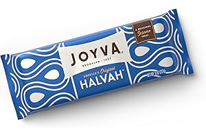 Joyva Halvah – Original, 8oz Pack of 2 | A Delicious Sesame Treat | Dairy Free, Gluten-Free & Kosher Parve | Handcrafted in Brooklyn