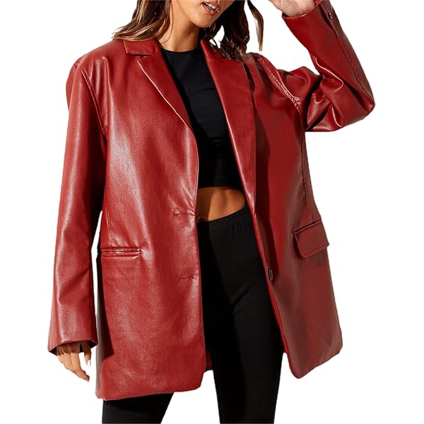 ジャケット・アウター LEATHER COMBINATION DOUBLE LAPELED COAT ジャケット・アウター LEATHER COMBINATION DOUBLE LAPELED COAT