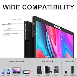 ALOLG Portable Monitor 17.3 Inch with 144HZ FHD