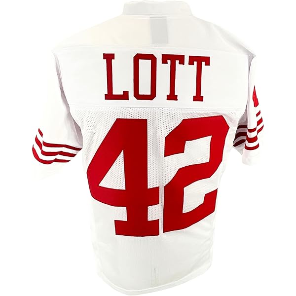 Amazon.com : Ronnie Lott Jersey Red San Francisco | Unisex Adult