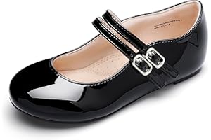 MIXIN Girls Dress Shoes Mary Jane Shoes for Girl Ballet Flats Back to School Princess Wedding Shoes