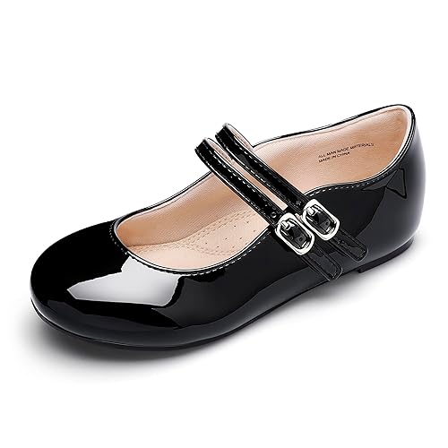 MIXIN Girls Dress Shoes Mary Jane Shoes for Girl Ballet Flats Back