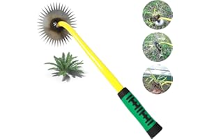 HRADHOL New Weeding Artifact Uprooting Weeding Garden Tool, Manganese Steel Weed Puller Tool Stand Up Heavy Duty, Hand Weed Remover