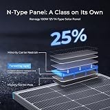 Renogy 100W Solar Panel N-Type 16BB 12V High-Efficiency PV Module view 2