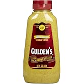 Guldens Squeeze Brown Mustard, 12 oz, 6 pk