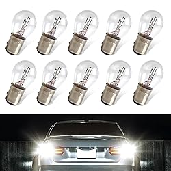 Nowkont 10 PCS Car Halogen Brake Light, High and