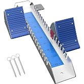 Supvision Lightning Starting Blocks Sprinter Pedals 6 Angle Adjustable Sprinters Track and Field Aluminum Suitable for Plastic Runway Cinder Track