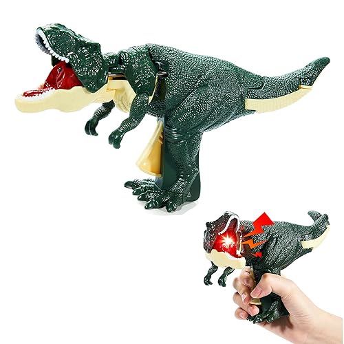 Foquyai 2024 New T-Rex Toys,Press Dinosaur Toys with Sound and