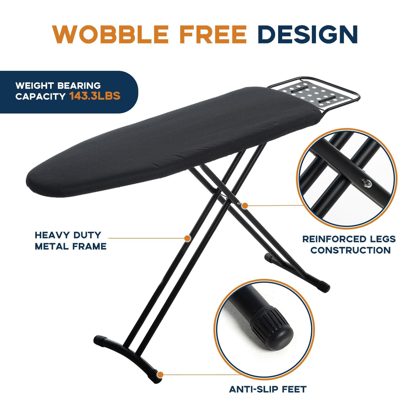 Ironing Board Full Size, RAINHOL 54
