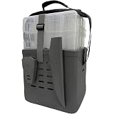 FROGG TOGGS EVA Tackle Vault, Lightweight, Customizable Fishing Tackle Bag | Comfortable transportation, durable construction, organized storage compartments, secure closure