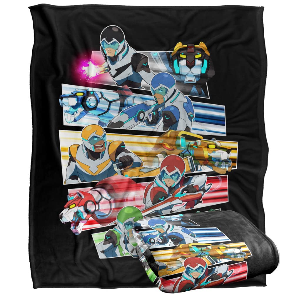 Voltron Blanket, 50"x60" Paladins Strike Silky