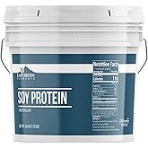 Earthborn Elements Soy Protein Powder 1 Gallon Bucket, Always Pure, Smoothies & Shakes (60.8 Ounces)