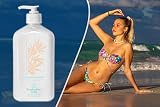 Australian Gold Hemp Nation Sea Salt and Sandalwood Tan Extender Body Lotion view 2