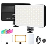 VIJIM VL120 LED on Camera Video Light,Mini Bi-Color