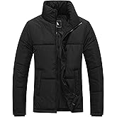 TDYPCI Women's Warm Winter Coat Waterproof Puffer Jacket Full-Zip Lightweight Winter Jacket