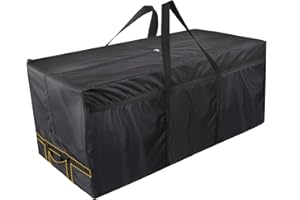 Aulock 140 Gallon Extra Large Storage Bags - Heavy-duty Pool Cover Storage with 4 Carrying Handles, Christmas Tree Bag, 56''x