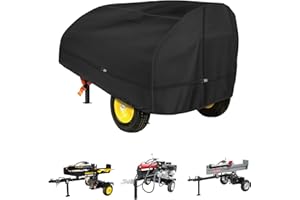Mixsuper Liner Log Splitter Cover, 94.5" x 49.6" x 41.7" for 15-45 ton, Log Splitter Cover Wood Splitter Cover Windproof Wate