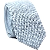 Mantieqingway Men's Skinny Tie Solid Color Neckties 2.56'' Casual Business Ties for Daily Dress, Weddings, Groomsmen Gifts