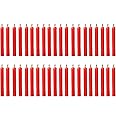 PROSPERRO LUMO by Parkash Candles Chime Candles/Stick Candle/Spell Candle Set of 40 | Ritual Spell Candle | Unscented (RED)