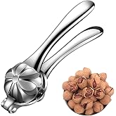 Nut Crackers for Nuts Walnut Cracker Tool Heavy Duty Pecan Cracker Tool Walnut Opener Tool Nut Cracker Sheller Kitchen Tool Aluminum Alloy with 1 Pc Forks/Pick